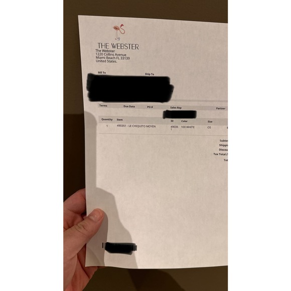 Authentic JACQUEMUS White 'Le Chiquito' medium - Picture 11 of 11